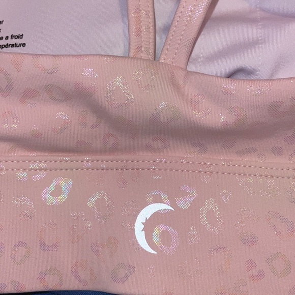 Pink Leopard Unicorn Sports bra Large - Picture 4 of 12